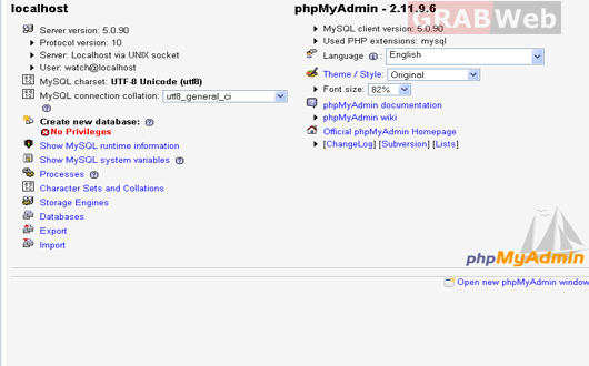phpmyadmin phpmyadmin