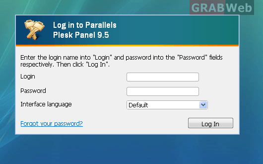 plesk control panel