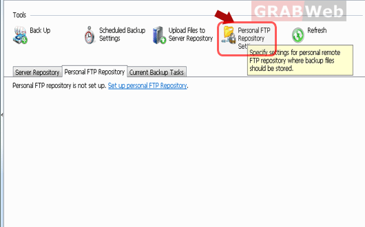 Ftp settings FTP settings