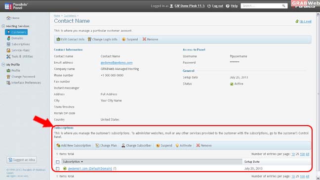 Manage Existing Customer Subscriptions Manage Existing Customer Subscriptions