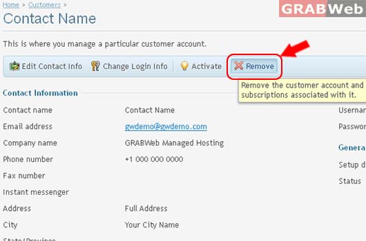 Manage Existing Customer Manage Existing Customer