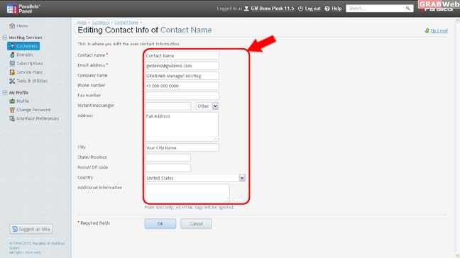 Manage Existing Customer