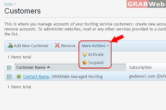 More Action Customer