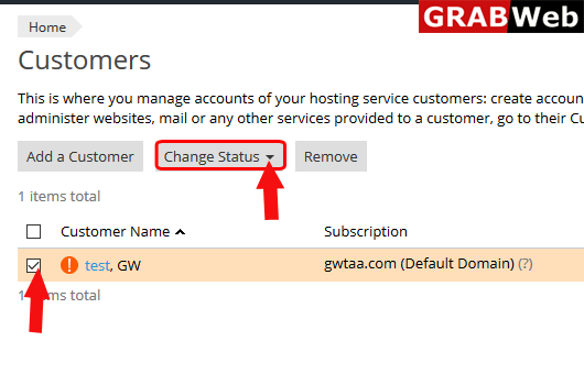 Client activate