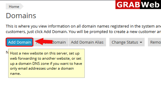 add domain