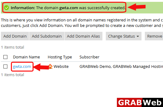 add domain