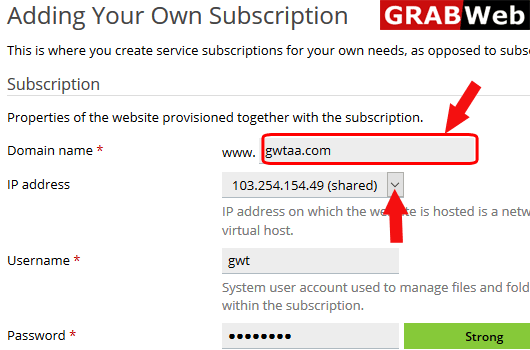add subscription