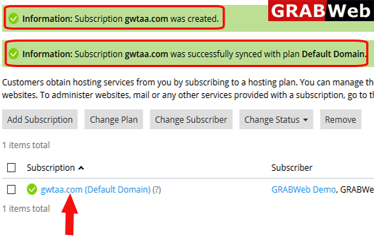 add subscription