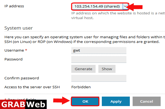 change ip