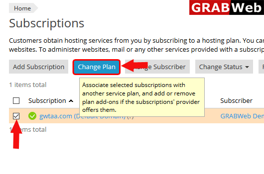 plan change