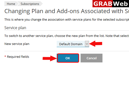plan change