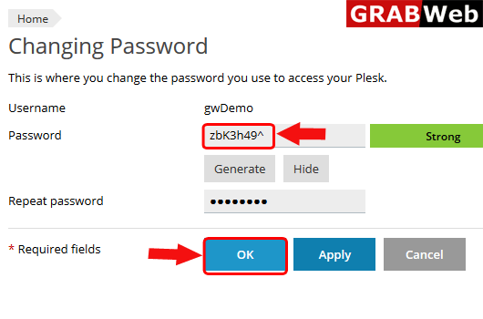 reseller password