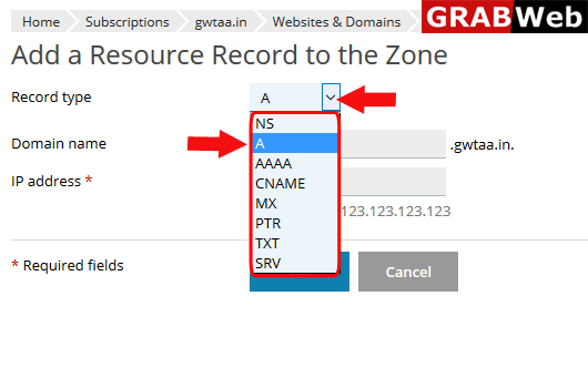 add record