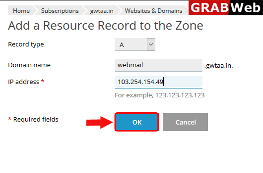 add record