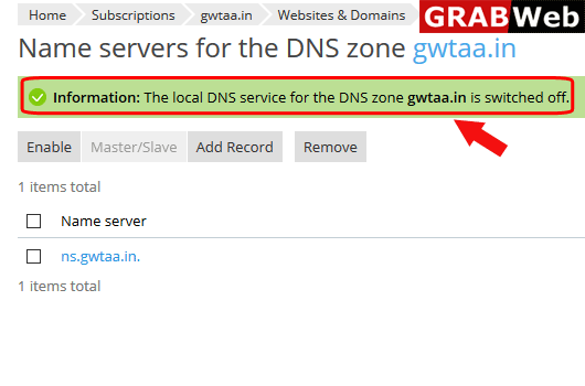disable dns
