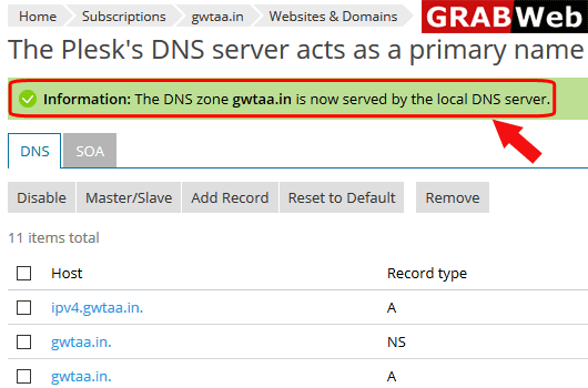 enable dns