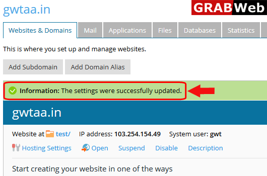 change php
