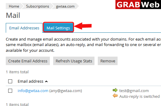change webmail