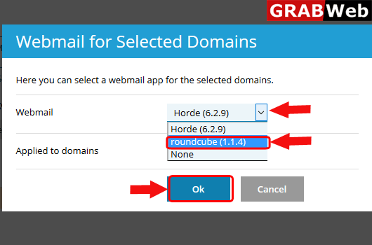 change webmail