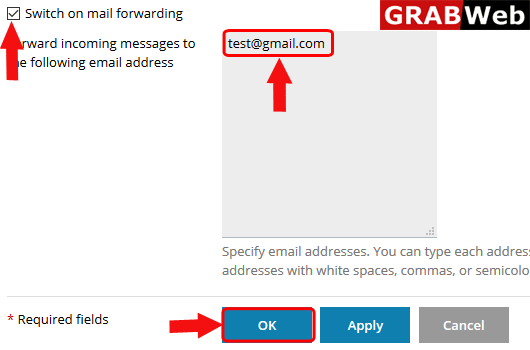 mail forwarding