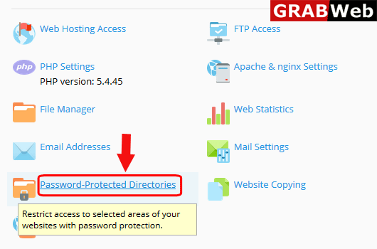 password protected