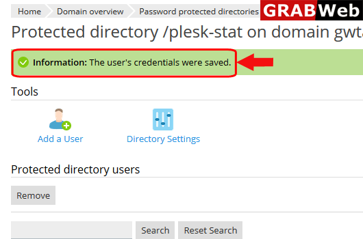 change password