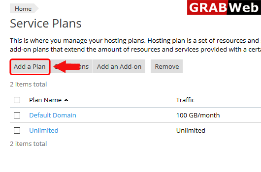 add plan