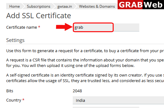 add ssl