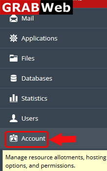 account info